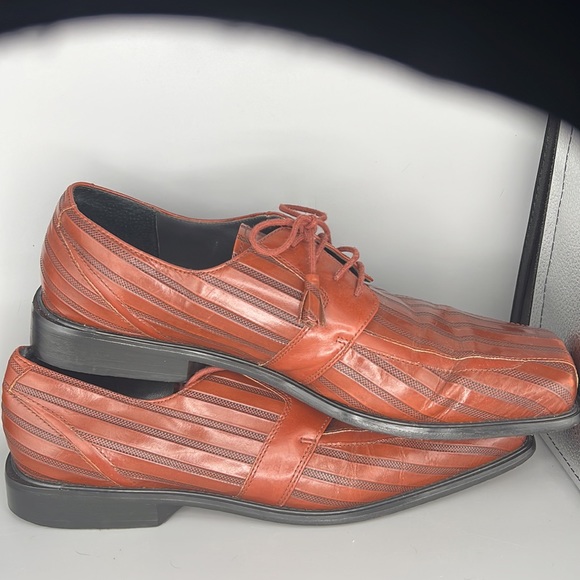 Giorgio Brutini Private Collection Men’s Leather Upper Oxford Shoes sz 12M - Picture 7 of 10